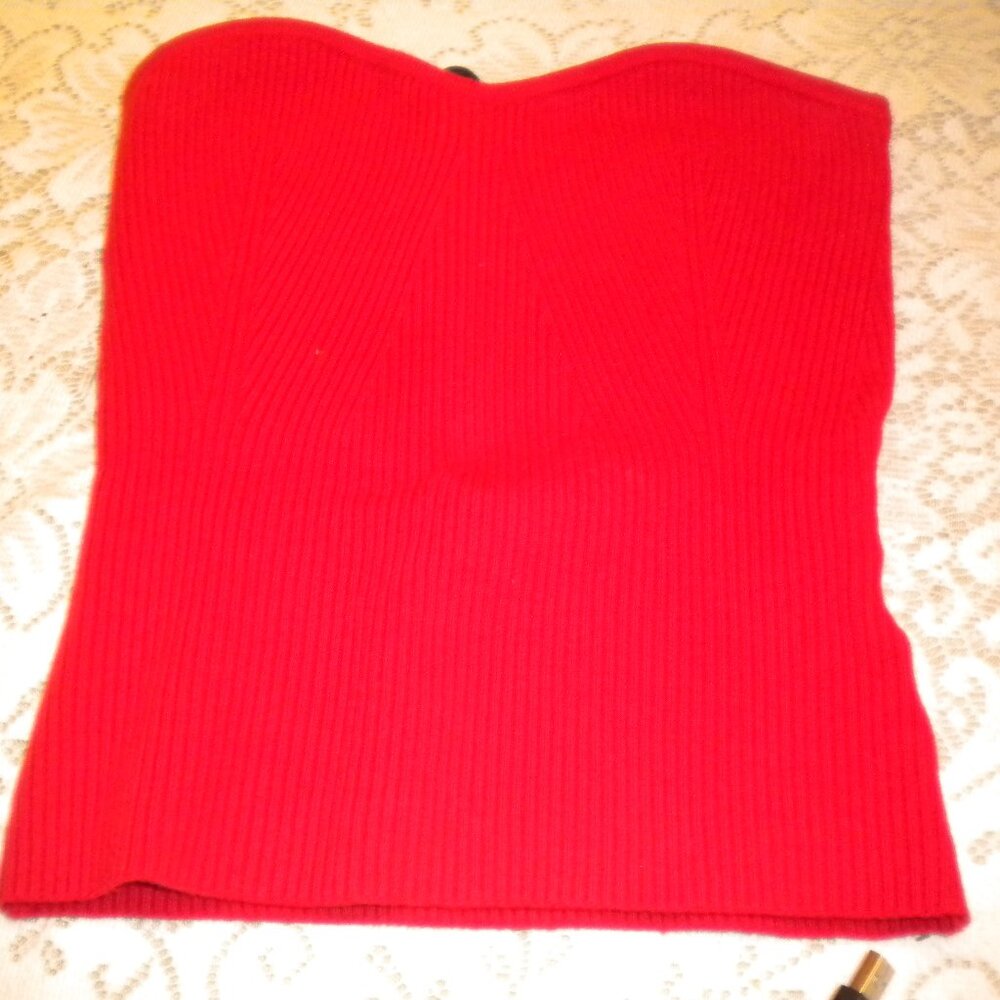 Nina Knit Strapless Top